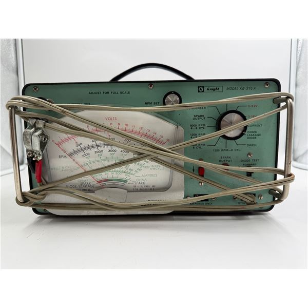 Vintage Knight Auto Analyzer Model KG-375A