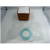 Image 1 : Collection Of Transparent Blue Vinyl Records (45s)