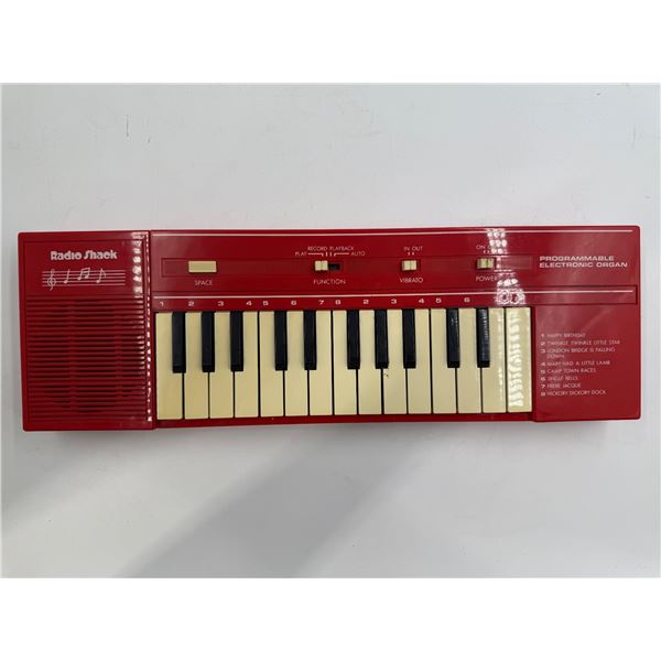Vintage Radio Shack Programmable Electronic Organ