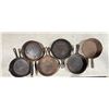 Image 1 : 6x Cast Iron Cooking Pans
