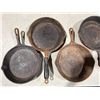 Image 2 : 6x Cast Iron Cooking Pans