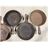 Image 3 : 6x Cast Iron Cooking Pans