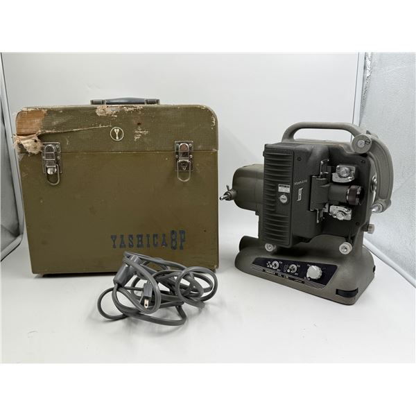 Vintage Yashica 8 Projector With Case