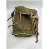 Image 1 : Vintage Military Canvas Backpack
