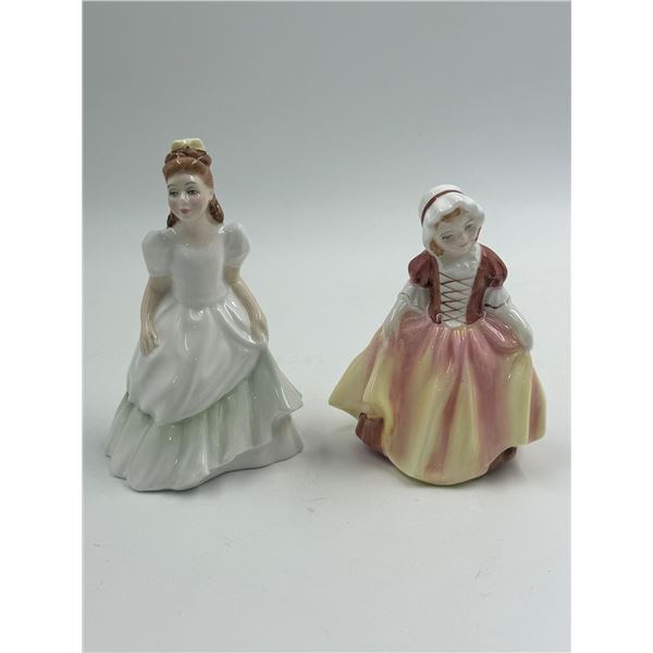 2x Vintage Royal Doulton Figurines : "Dinky Do" & Kerry"