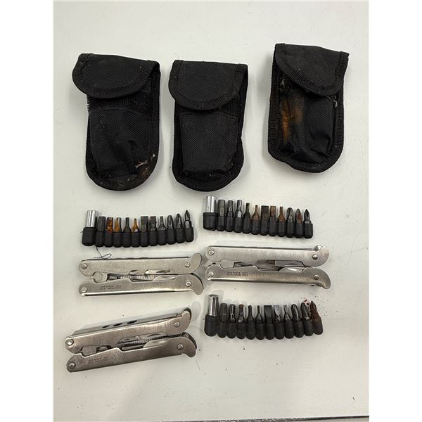 3x John Benzen Multi Tool Knives