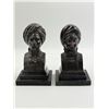 Image 1 : 2x Vintage Cast Bronze Busts