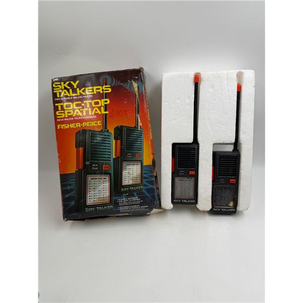 Vintage Sky Talkers Durable Walkie Talkies