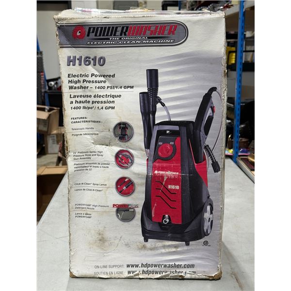 N.O.S. Electric Power Washer 1400 psi