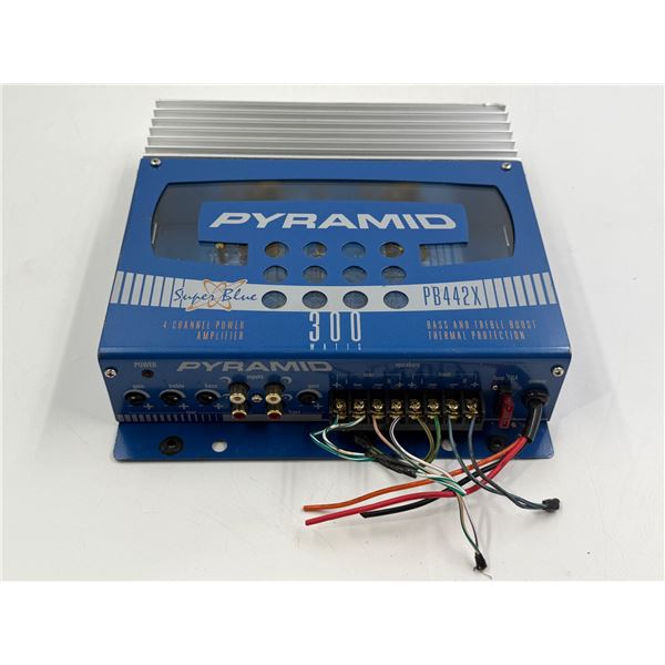 Pyramid 300w 4 Channel Power Amplifier (Amp) Model-PB442X