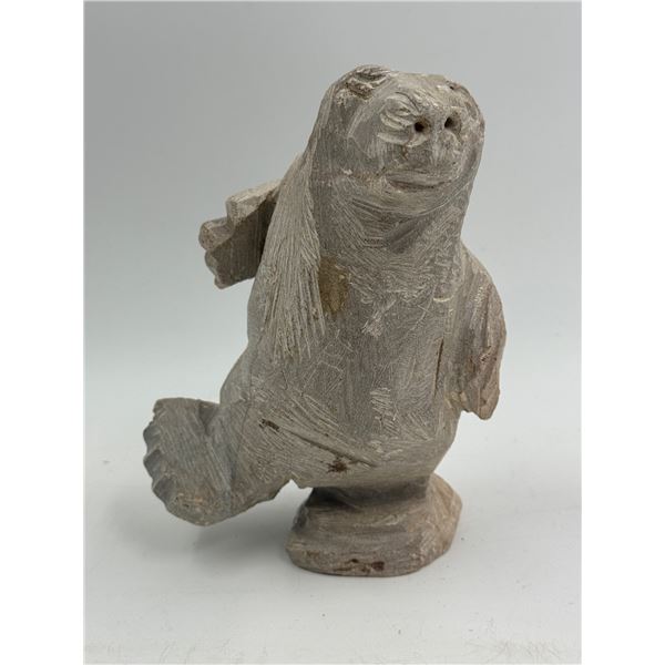 Vintage Hand Carved Soapstone Animal Figurine