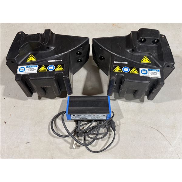 2x Batteries & Battery Charger