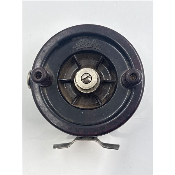 Vintage Alpha Made In Australia Fishing Reel