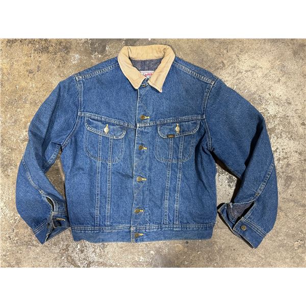 Vintage Lee Storm Rider Denim Jacket Size 40