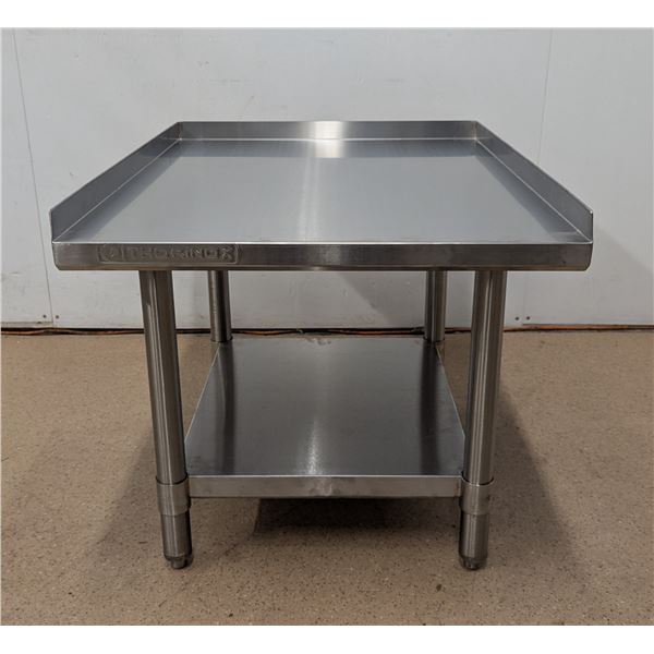 24-1/4" x 30" Stainless Steel Equipment Table - DX46/L6FL