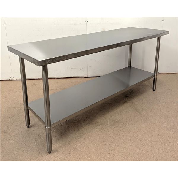 Thorinox 72" x 24" Stainless Steel Work Table - DX74/ML4SIDE