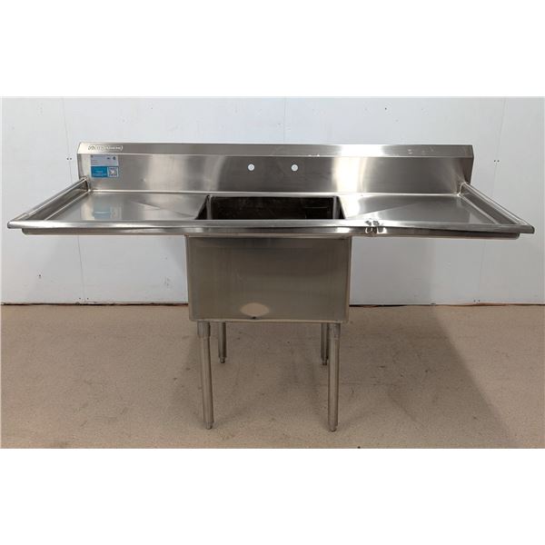 Thorinox 24" x 24" Tub Sink With Two Drain Boards - DX72/R6FL
