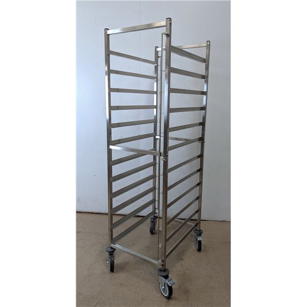 12 Slide Stainless Steel Bun Pan Rack - J1/L4FL