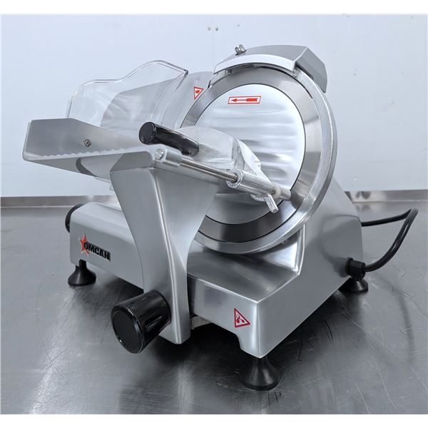 Omcan HBS-220 9" Manual Meat Slicer - 20075/MR1-2
