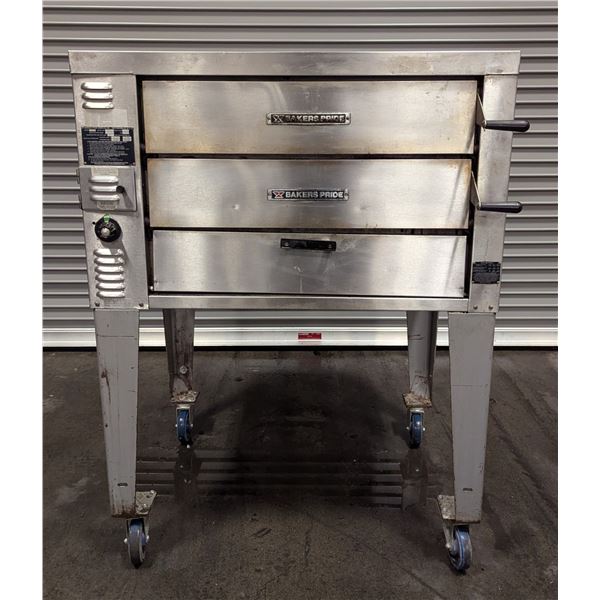 Bakers Pride GP61 Hearthbake Double Deck Gas Oven - R9FL