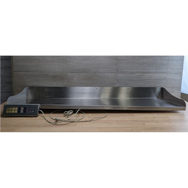 48" x 12" Stainless Steel Bump Bar Mount - L12-1
