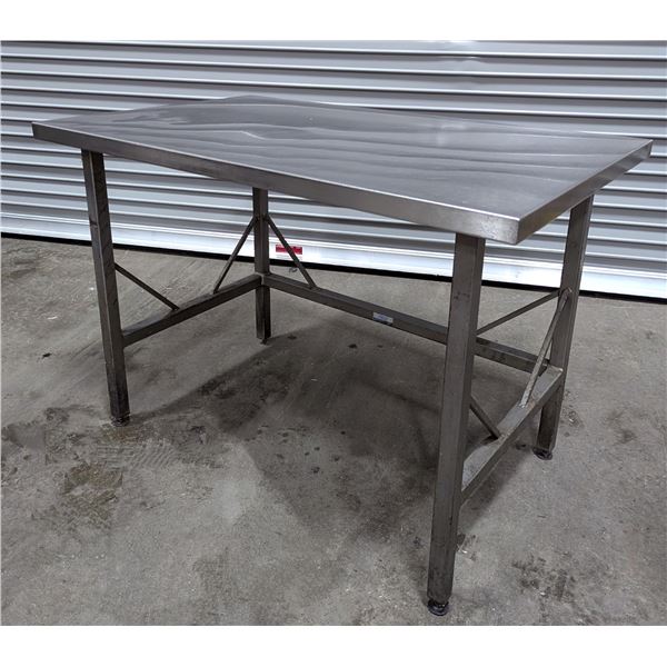 48" x 30" Stainless Steel Work Table - TH2/LBD