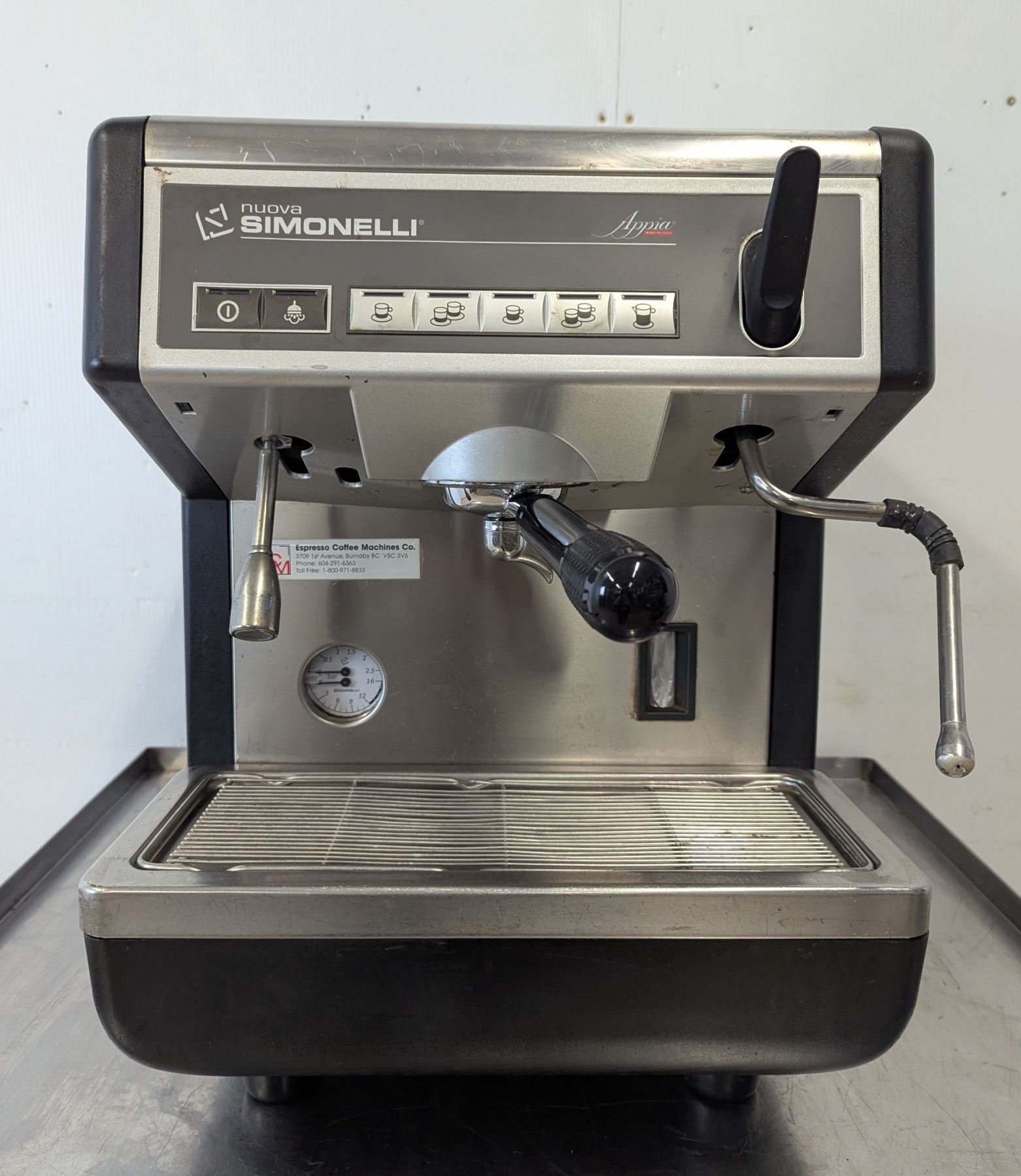 Nuova Simonelli Appia V Espresso Machine, Made In Italy - Coffee2/R3FL