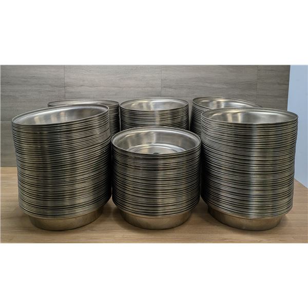 11" Dia Stainless Steel Plate Covers - Lot of Approx. 280 - HB5/PALLET-R3FL