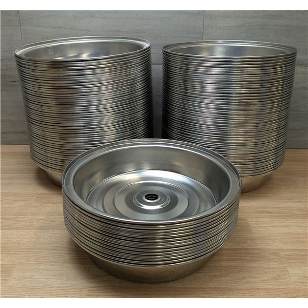 10-3/4" Dia Stainless Steel Plate Covers - Lot of Approx. 110 - HB7/L5R2