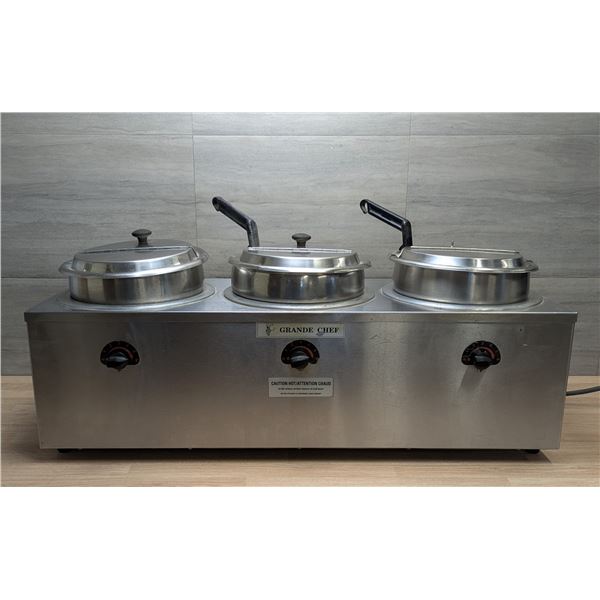 Grande Chef LTR21 Triple Soup/Food Warmer - HT5/R3FL