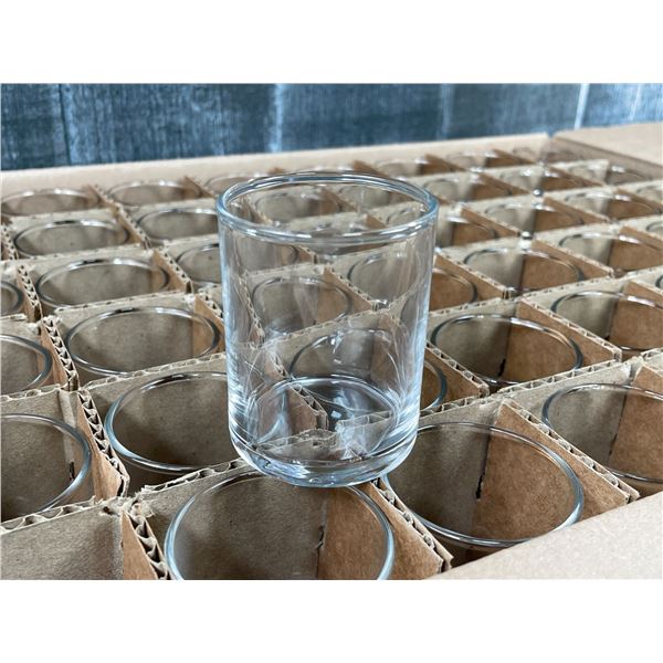 Glass Tealight Votives, Arcoroc 62873 - Lot of 144 - L12-2