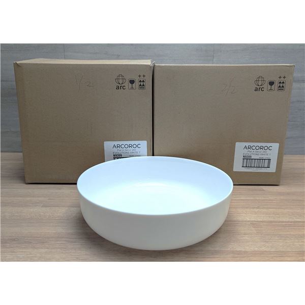 94.5oz Evolutions Serving Bowls, Arcoroc N9399 - Lot of 12 (2 Cases) - CC3