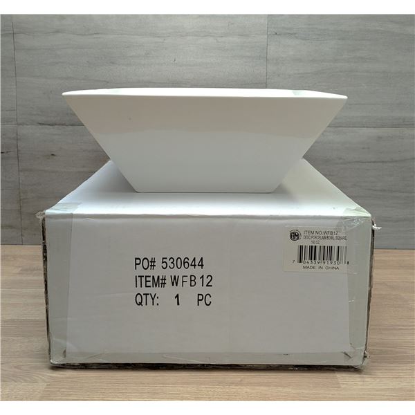 193oz Square Porcelain Bowl - Ft2
