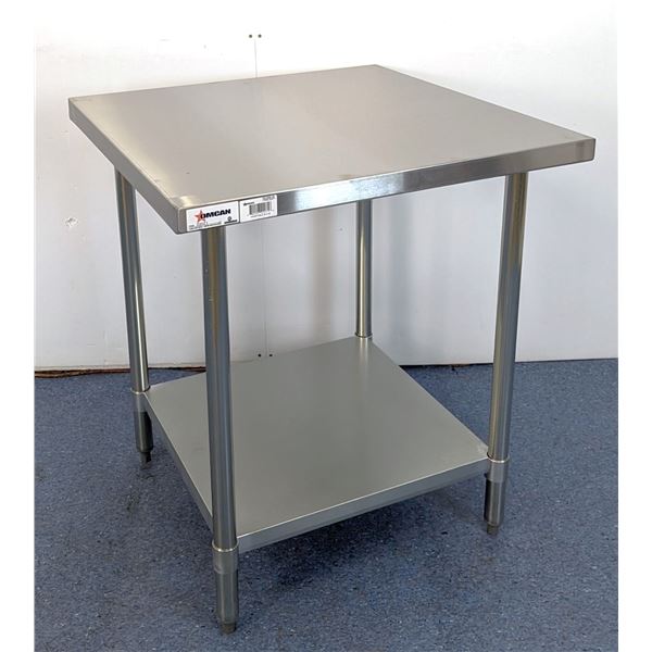 30" x 30" Stainless Steel Work Table, Omcan 22071 - MR5-1