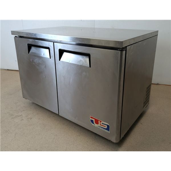 US Refrigeration USUV-48 48" Double Door Undercounter Cooler - A008/R1FL