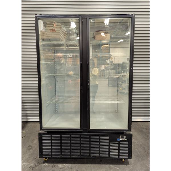 Master-Bilt BLG-48HD 52" Double Swing Door Glass Freezer - 806Z/LBD