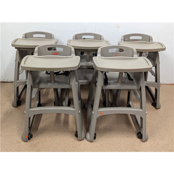 Rubbermaid High Chairs - Lot of 5 - AA28/R4-1