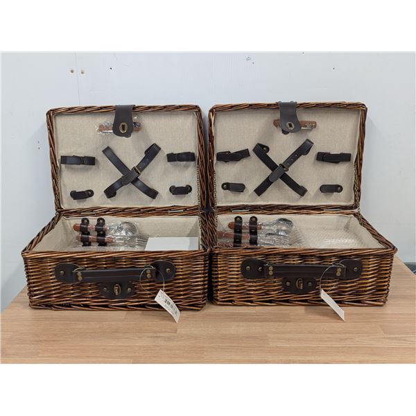 Picnic Baskets - Lot of 2 - RackJ/AA5