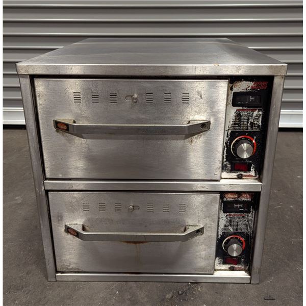 Hatco HDW-2N Freestanding Narrow 2 Drawer Warmer - L9FL