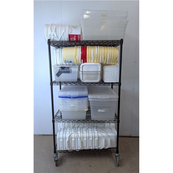 Auctioneers Special Rack, Assorted Storage Bins - Racksp2/L9FL