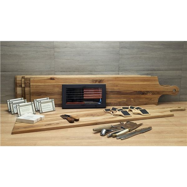 Large Charcuterie Boards With Accessories - AA43/Ft2