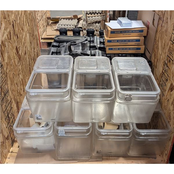 Assorted Food Storage Bins - MW-4/L6FL