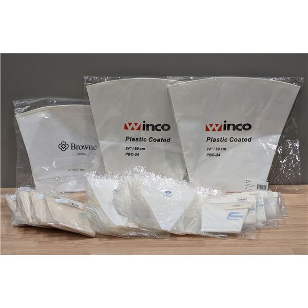 Assorted Pastry Bags - Lot of 79 - EC4