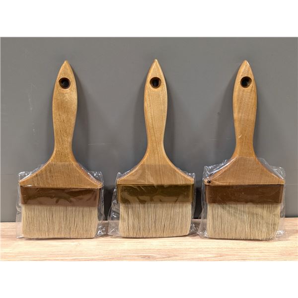 4" Pastry Brushes - Lot of 3 - CR7
