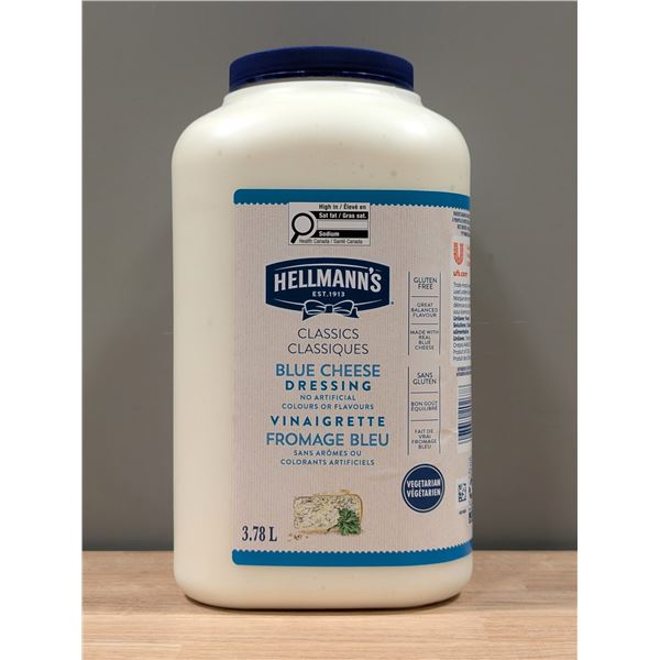 Hellmann's Blue Cheese Dressing, 3.78L  - L4-3