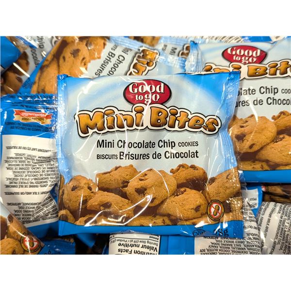Good To Go Mini Bites Mini Chocolate Chip Cookies,28g - Approx.150 - Cooler1
