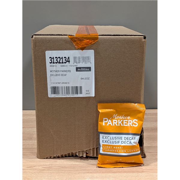 Mother Parker's Exclusive Decaf, 2oz - Lot of 64 ( 1 Case ) - L3-3