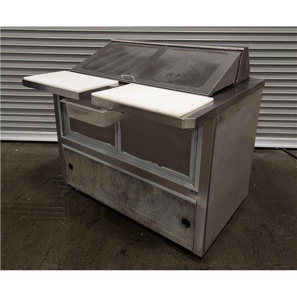QBD 48" Refrigerated Salad/Sandwich Prep Table - L12FL