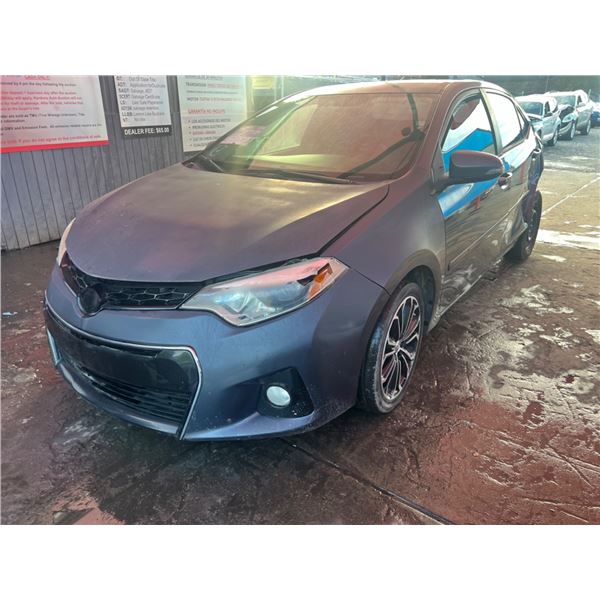 2015 TOYOTA COROLLA