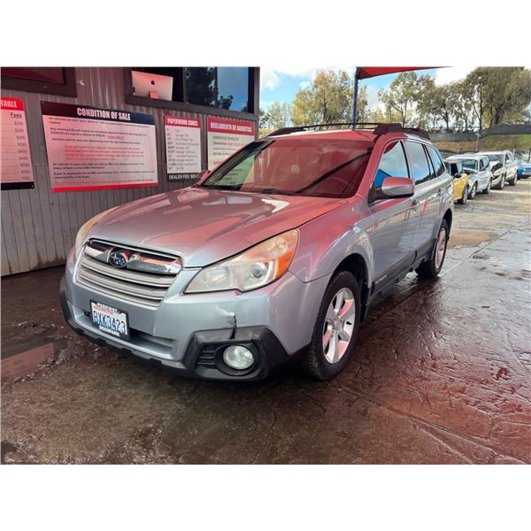 2013 SUBARU OUTBACK